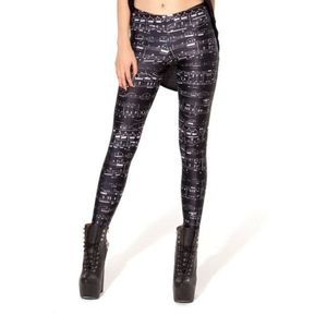 Chopin Black Leggings